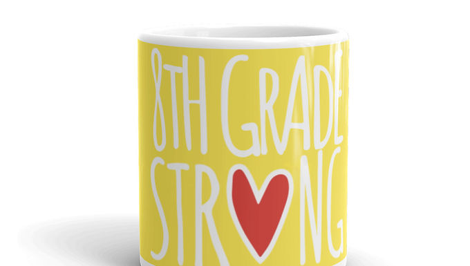 8th Grade Strong mug paris daisy