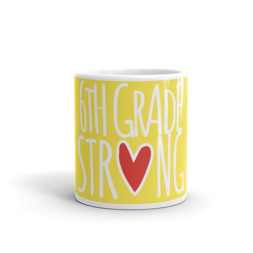  6th Grade Strong mug paris daisy 