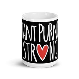  Assistant Purncibul Strong mug black 15 oz.   