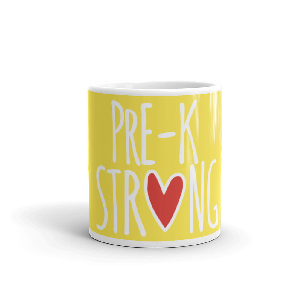 Pre-K Strong mug Paris daisy