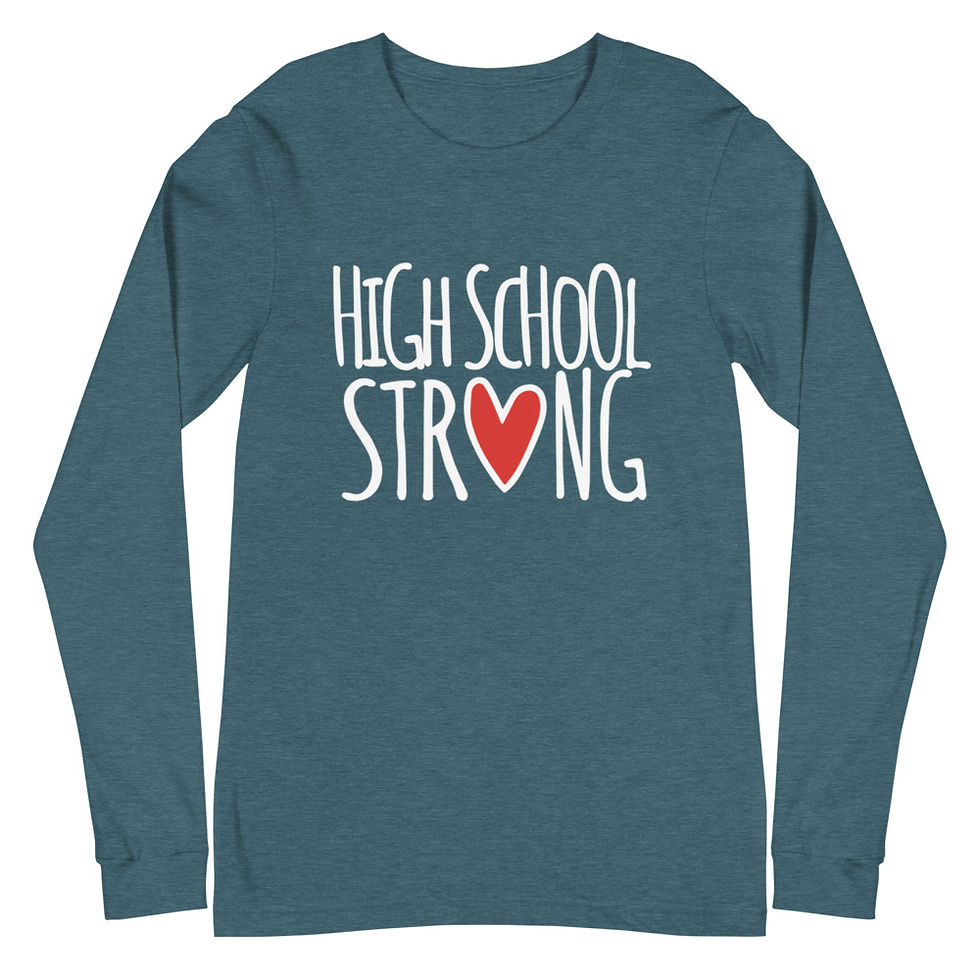 Thumbnail: High School Strong Unisex Long Sleeve Tee    
