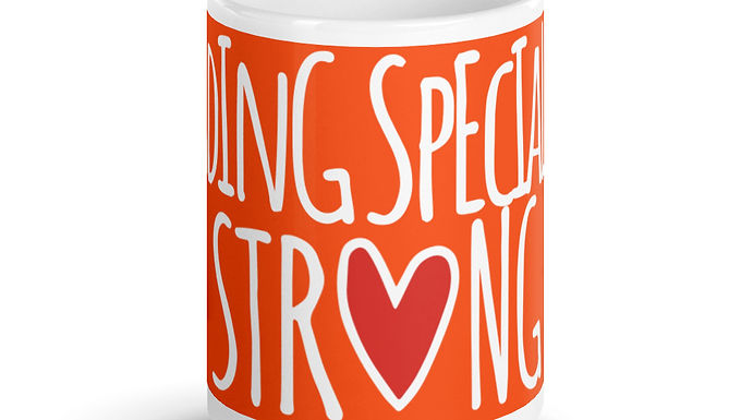 Reading Specialist Strong outrageous orange 15 oz.      
