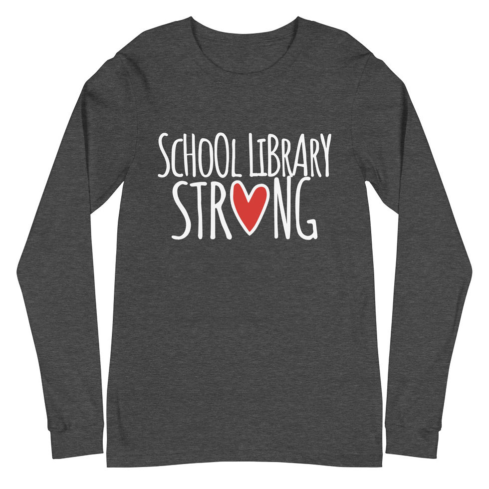 Thumbnail: School Library Strong Unisex Long Sleeve Tee  