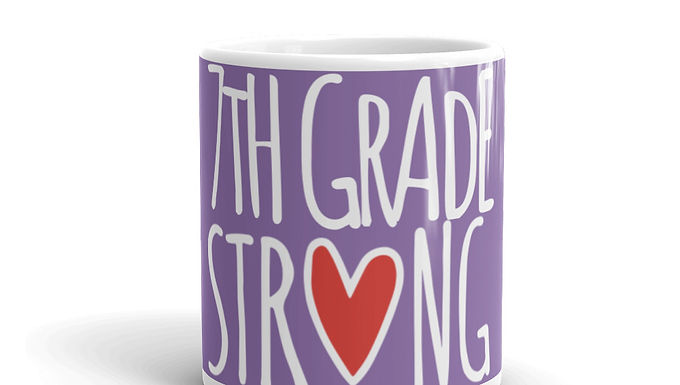  7th Grade Strong mug ce soir