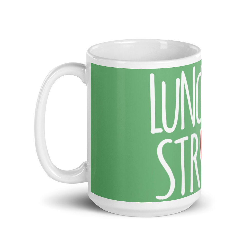 Thumbnail: Lunch Lady Strong mug bay leaf 15 oz.   