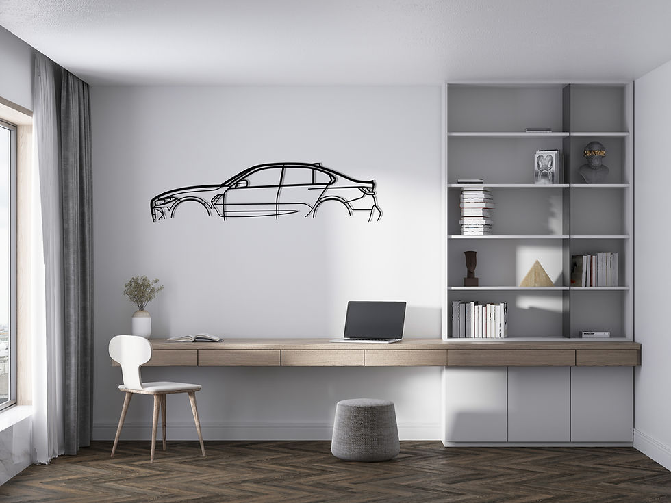 Thumbnail: M3 (G80) Car Metal Silhouette