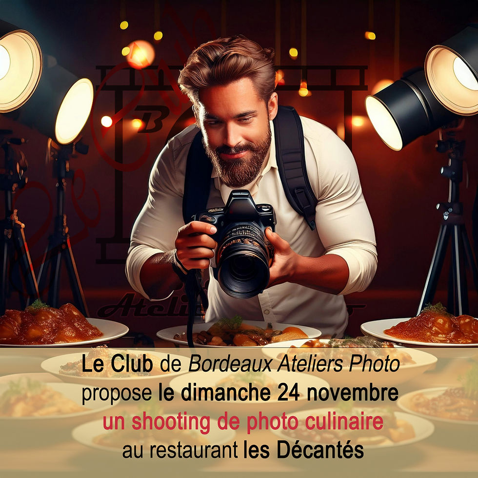 Le Club présente : shooting de photos culinaires aux Décantés