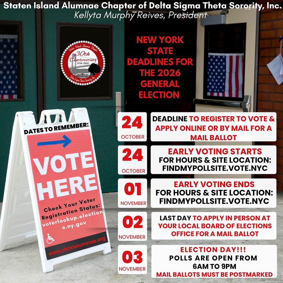 2026 General Election: Important Voting Deadlines