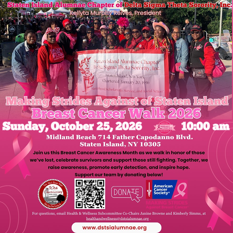 Making Strides of Staten Island Breast Cancer Walk