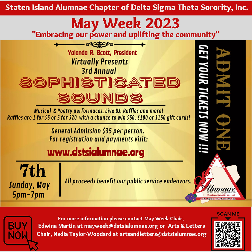 May Week 2023: 3rd Annual Sophisticated Sounds  