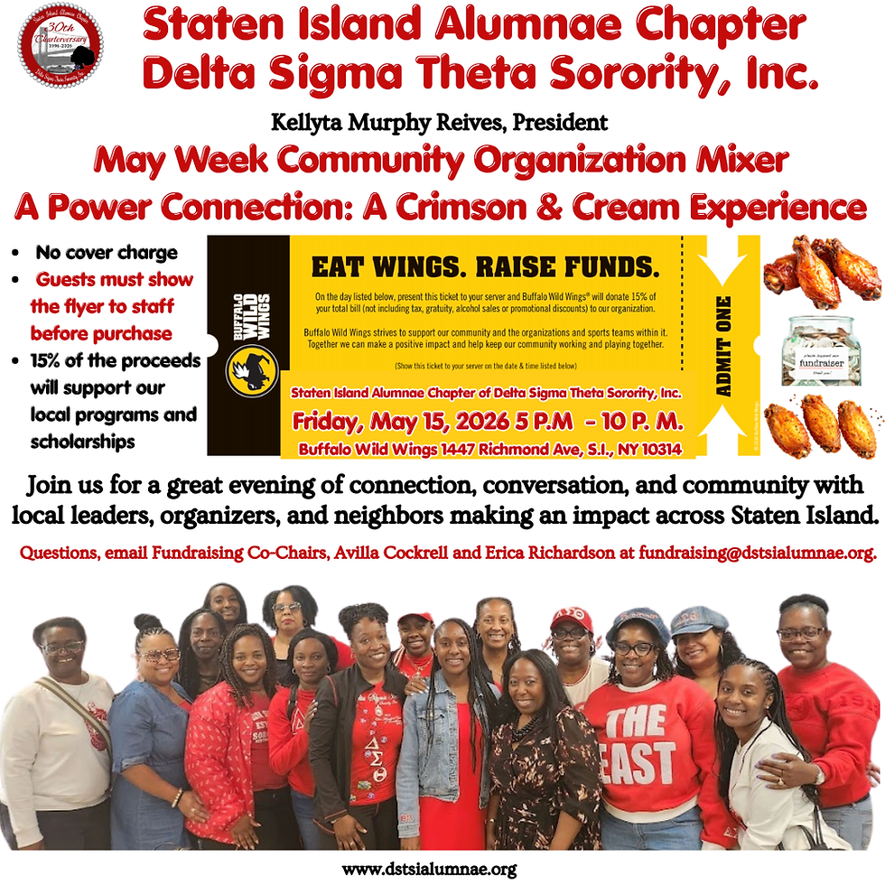 May Week: Community Organization Mixer