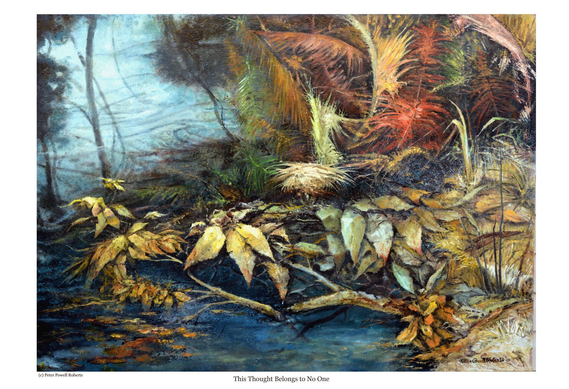 This Thought Belongs to No One (16 x 20)