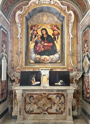 Exhibition in the Chiesa S.Maria di Portosalvo, Napoli