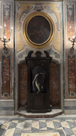 Exhibition in Napoli, Chiesa S. Maria di Portosalvo