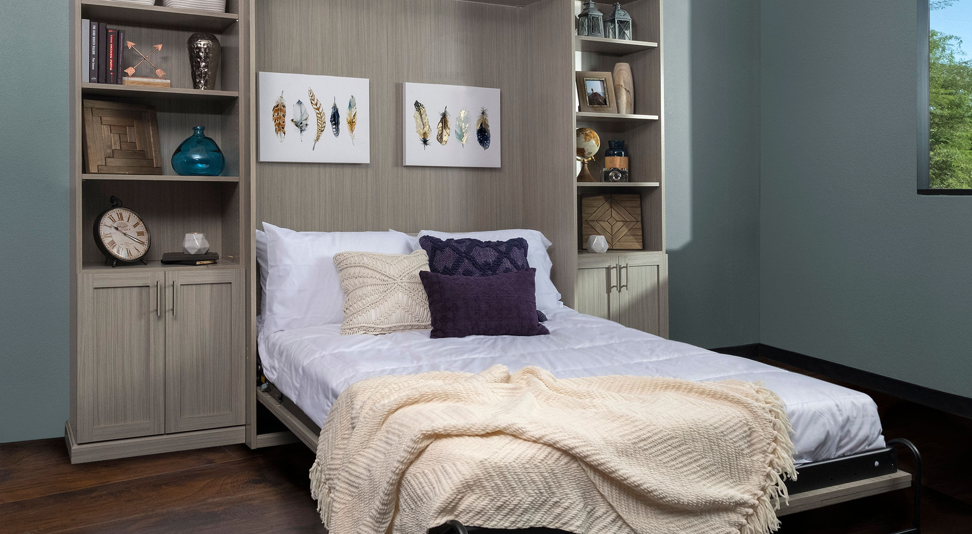 Custom murphy beds by Dream Closets Hawaii