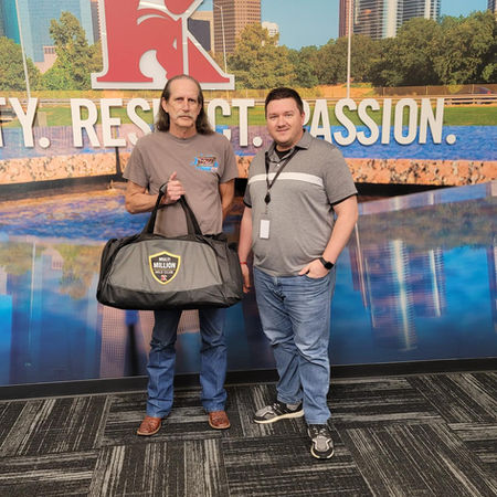 James is a THREE MILLION MILER!