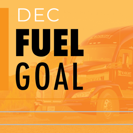 December Fuel Goal Reminder