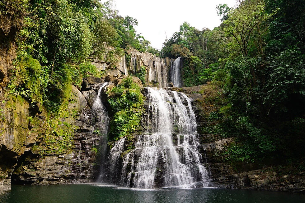Nauyaca waterfall in Costa Rica