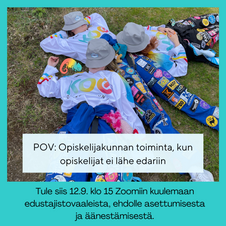 Edustajisto info 12.9. klo 15