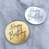 Cake topper