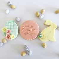 Blushing Cotton Tails Cookie Box