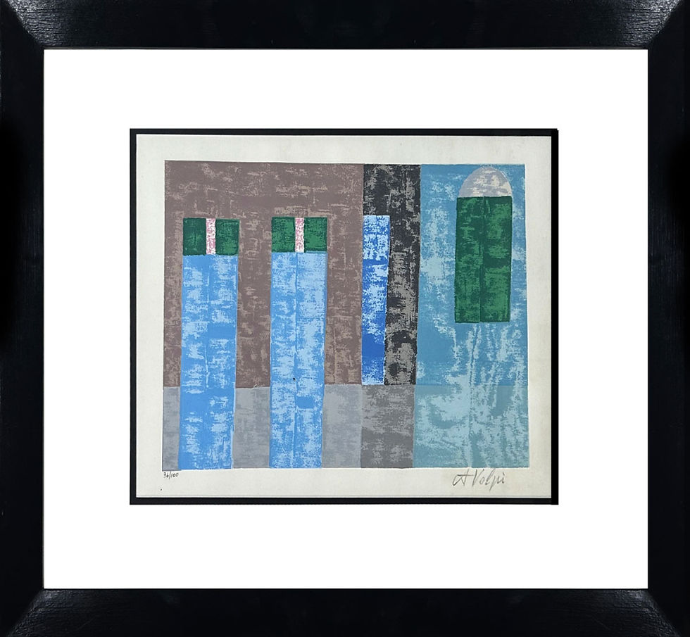Alfredo Volpi | Fachada Azul | 30x40 cm