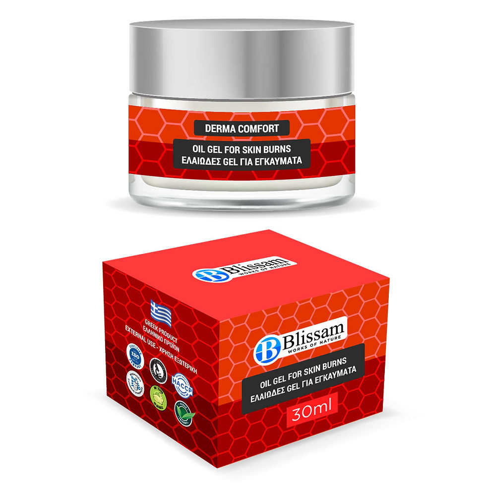 ΕΛΑΙΩΔΕΣ GEL ΓΙΑ ΕΓΚΑΥΜΑΤΑ