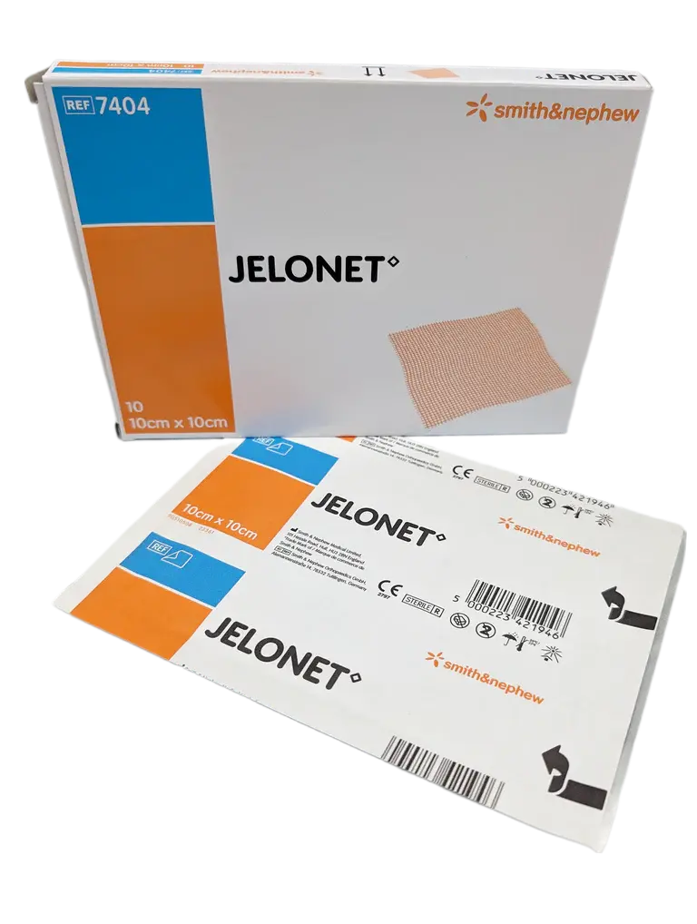 Jelonet 10cm x 10cm Paraffin Gauze Dressing