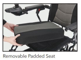 Thumbnail: Stride - Aluminum Folding Power Chair
