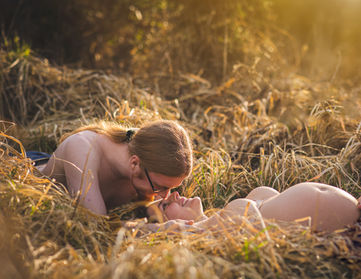 Babybauch Shooting Ulm Outdoor