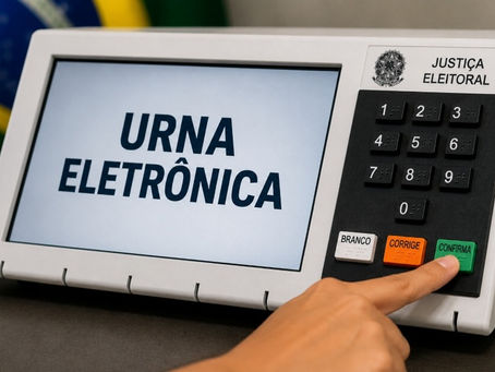 foto da urna eletronica brasileira