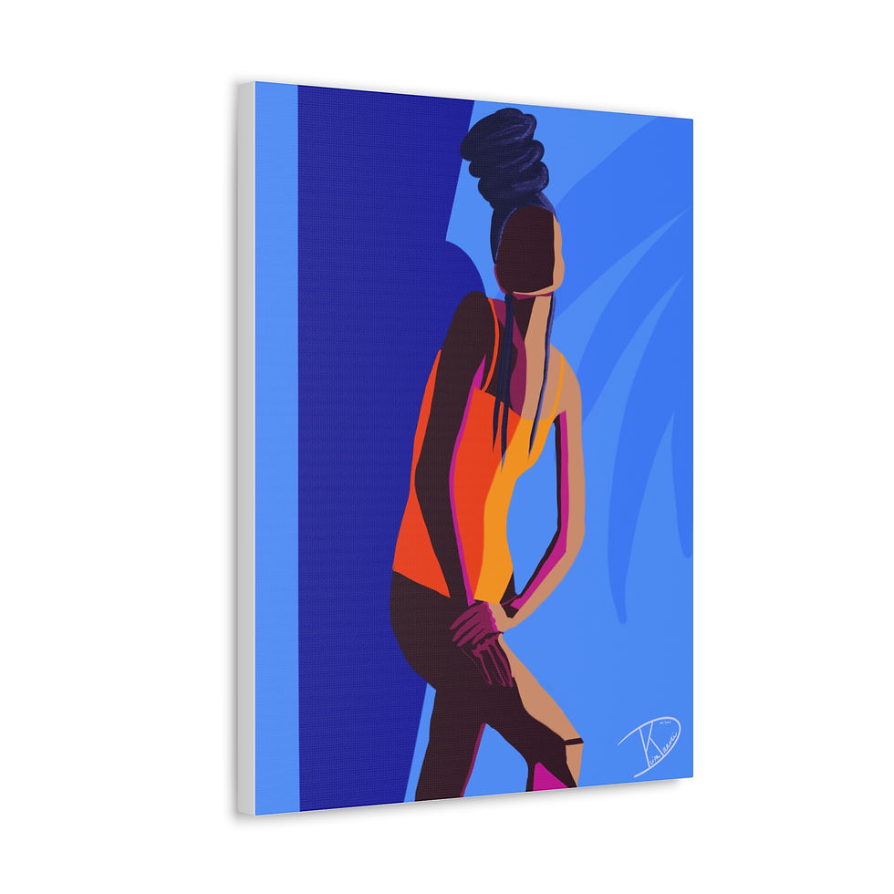 Thumbnail: DUSK Canvas Art Print