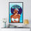 Thumbnail: SOUTH BEACH MIAMI Framed Retro Style Travel Poster