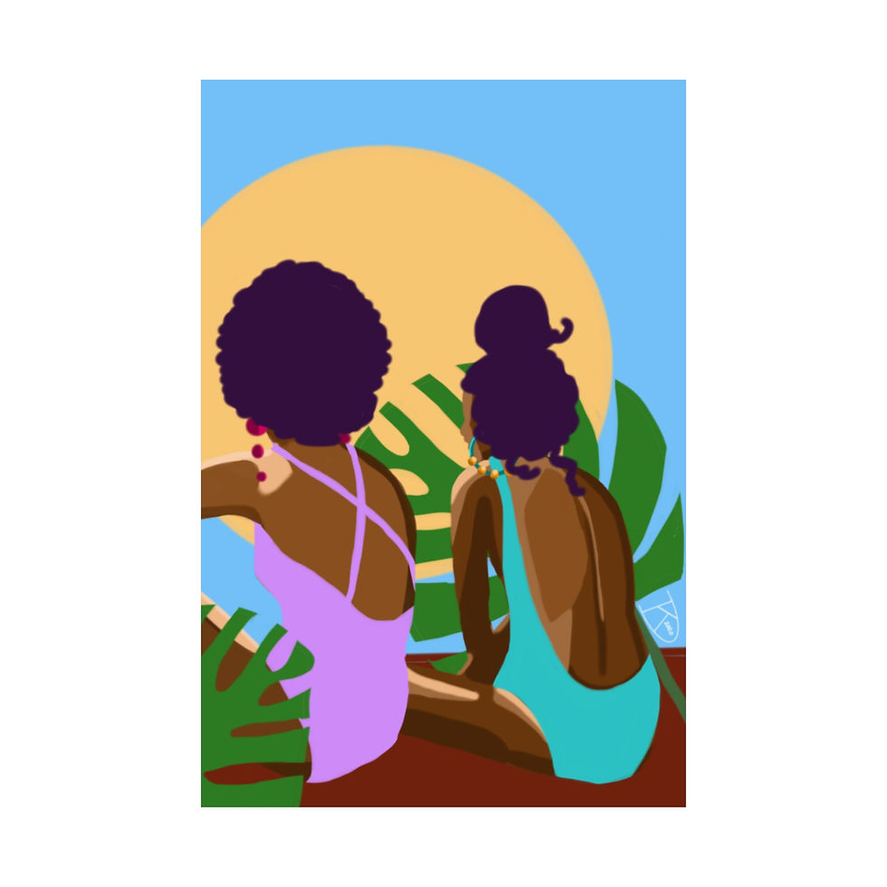 Thumbnail: LONG TALKS Art Print