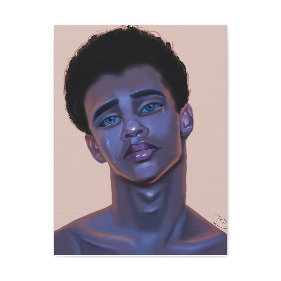 Thumbnail: SAD BOI Canvas Art Print