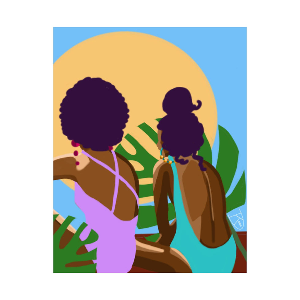 Thumbnail: LONG TALKS Art Print
