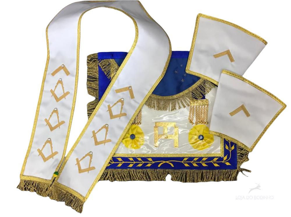 Paramento Completo Veneravel Mestre Rito Brasileiro