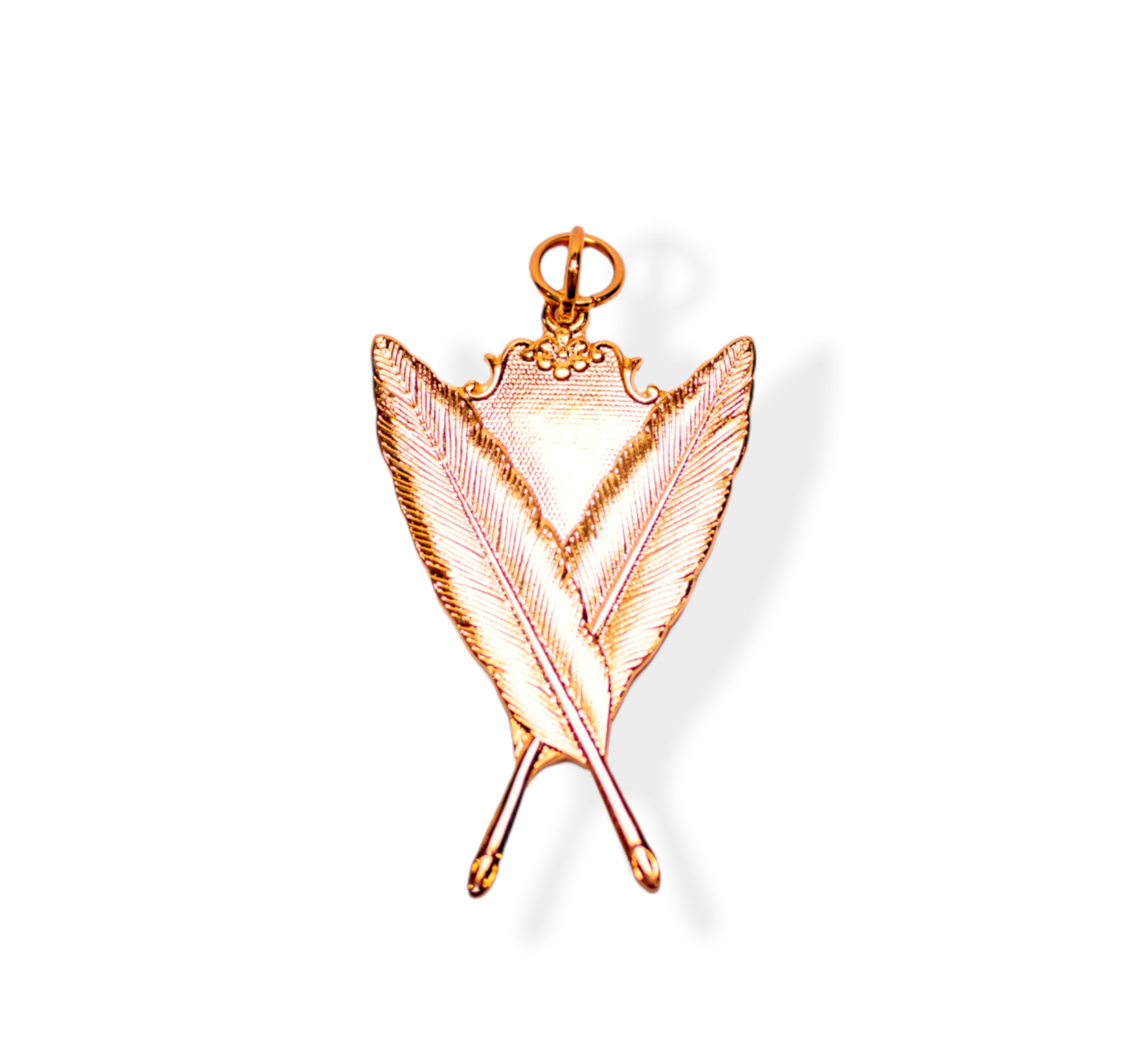 Joia de Cor Dourada Secretário