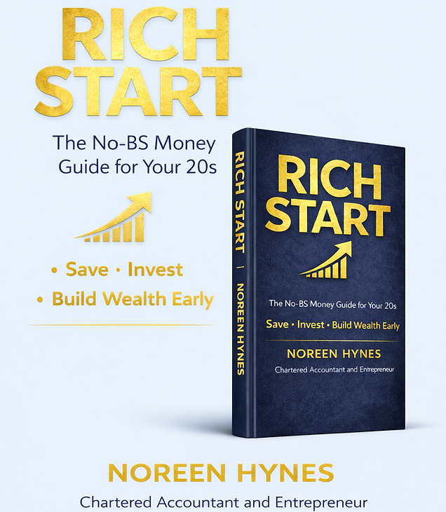 landing page graphic for Rich Start Book