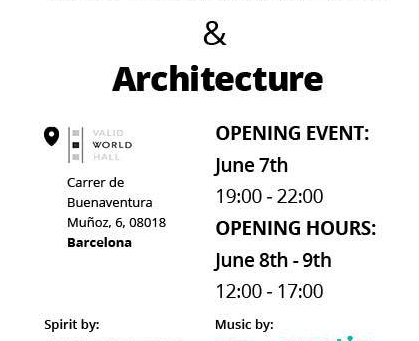 Bilderausstellung in Barcelona.