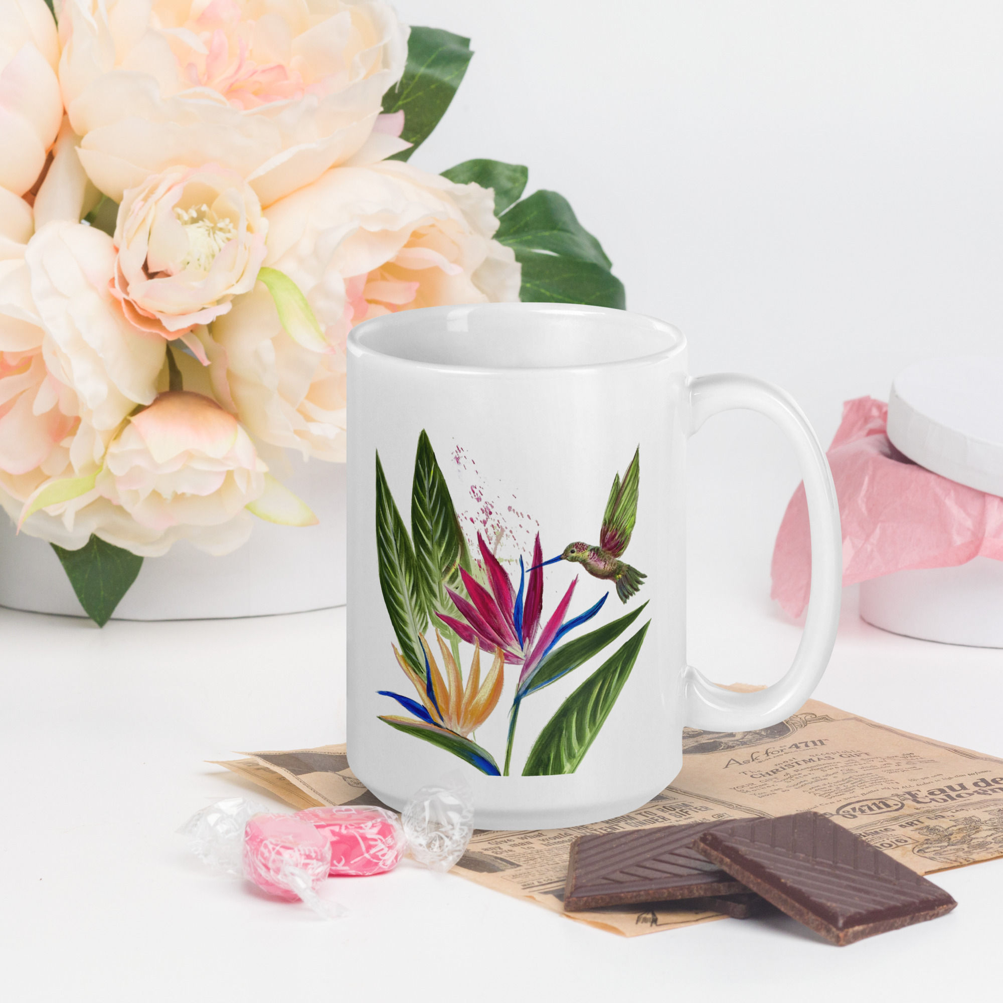 Tasse colibri tropical