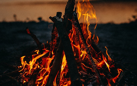Bon Fire at Glamping