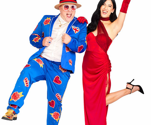 Get ready to Rocket to the Future — a spectacular, high-energy tribute show that unites the timeless magic of Elton John with the modern pop power of Dua Lipa. This unique production brings two iconic musical worlds together on one stage, delivering a multigenerational experience that feels both nostalgic and refreshingly current.
Audiences are treated to a seamless blend of Elton John’s legendary classics, such as I’m Still Standing, Rocket Man, and other unforgettable favourites, alongside Dua Lipa’s chart-topping hits including Levitating, Don’t Start Now, Houdini, and more. And, of course, the show features their global collaboration Cold Heart, creating the ultimate musical connection between past and present.
Fronted by two outstanding tribute performers, the show offers striking vocals, authentic styling, engaging audience interaction, and vibrant stage presence. Perfect for festivals, theatres, corporate events, and party nights, this tribute brings the best of both eras together for a feel-good, dance-filled celebration.
Whether guests grew up listening to Elton’s iconic ballads or love Dua’s modern pop anthems, Rocket to the Future promises an unforgettable night of energy, nostalgia, and pure crowd-pleasing entertainment.