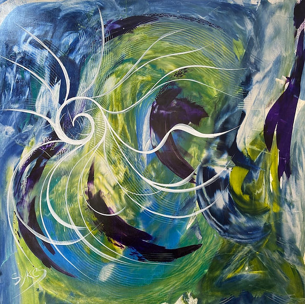 From the Inner Depths | Acrylic