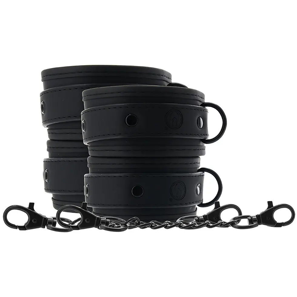 Thumbnail: Master of Kink 10 Piece Deluxe Bondage Set