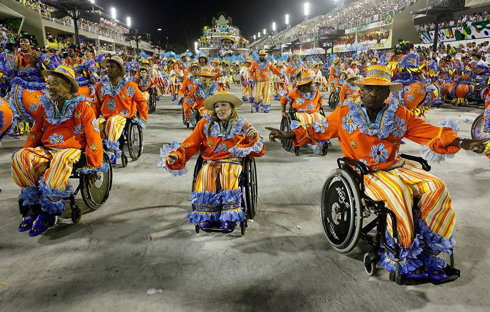 Carnaval inclusivo no Rio de Janeiro