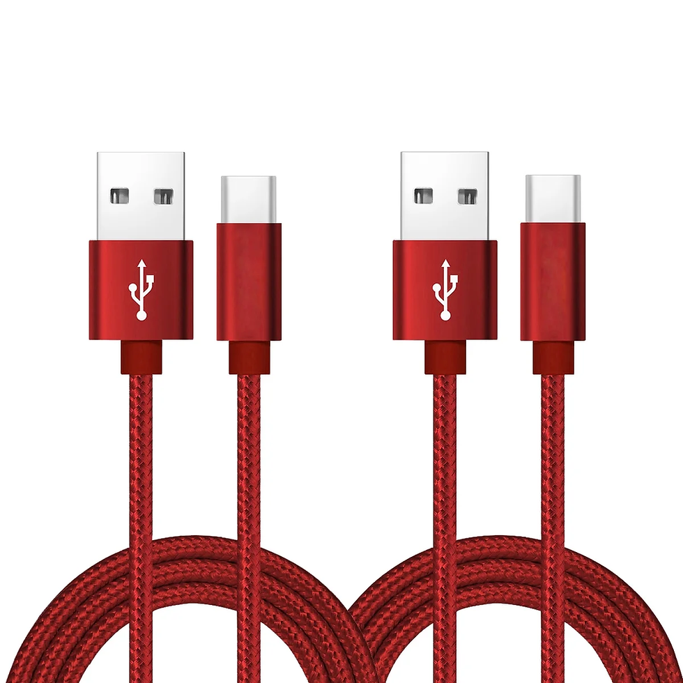 Thumbnail: USB Type C Cable 4FT, [2 Pack] USB C Cable Fast Charging for Samsung Galaxy S20 
