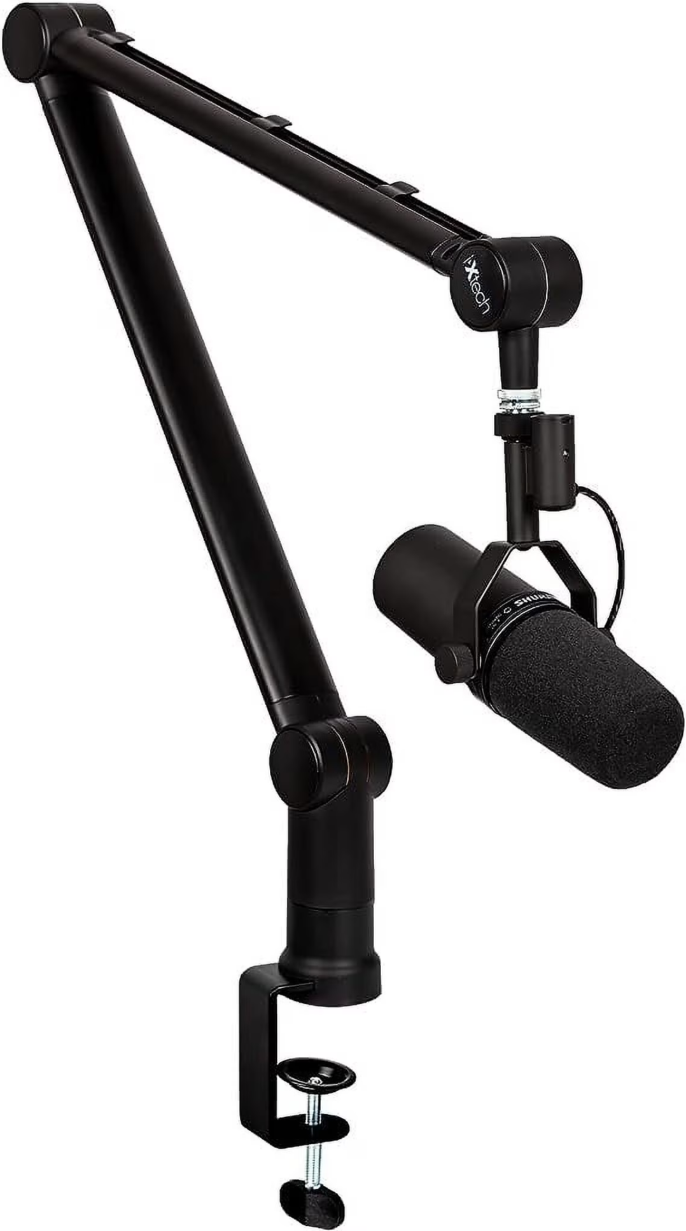 IXTECH Boom Arm - Adjustable 360 Rotatable Microphone Arm - Sturdy Stainless Ste