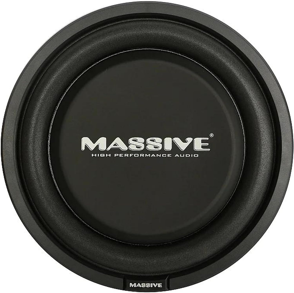 Car Subwoofer UFO10, 10 Inch Shallow Subwoofer - High Powered 300 Watt Shallow M