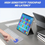 Thumbnail: Portable Wireless Keyboard with Touchpad, Gray